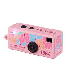 Tumnyckelringskamera 0,96 Tum Fällbar Skärm Retro CCD Digitalkamera 1080P Mycket Liten Videokamera Videobandspelare B