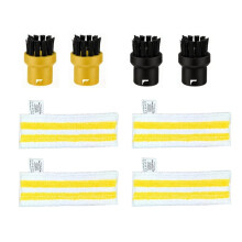 Round Brush Nozzle Steam Mop Cloth Attachment for Easyfix SC2 SC3 SC4 SC5 Handheld Vacuum Cleaner Parts