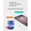 Wireless  Speakers Crystal Illuminated  Speaker True Wireless Stereo Speaker Transparent LED Music Player 6
