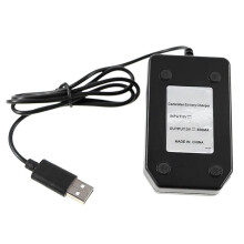 Wireless Controller Battery Pack Charging USB Charger Dock Station for 360 Gamepad, Dual Charging Cradle with Cable