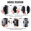 6Pcs Wireless LED Strobe Light for Drone Helicopters Motorcycle Remote Control Warning Light Indicator Light USB Charge 4