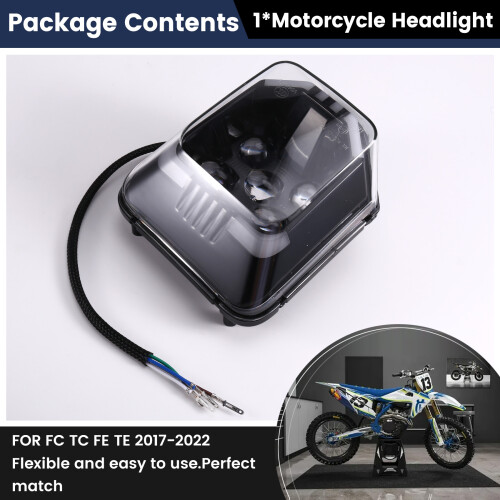 Motorcycle Headlight LED Headlamp for  FC TC FE TE 2017-2022  Light Low 1