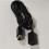 4Pcs 1.8M Game Extender Cord Extension Cable for 2017  SNES Classic  Controller for NES  Controller Black 5