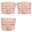 3X 3 Layers Lashes Mannequin  for Practice Lash Makeup Tool Extensions Eyelashes Grafting Training Tool 1
