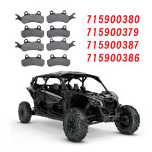 16pcs Front Rear Brake Pads Set 715900380 715900379 for Maverick X3/MAX/Sport/Trail 2017-2024 715900386
