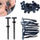 Nylon Universal Cable Tie Buckle Upgrade Multipurpose Plastic Cable Ties Tool Heavy Duty Self Locking 200PCS 2