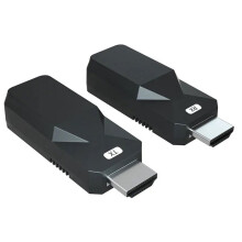 50M 1080P 60Hz -Compatibele Video- en Audiozender/Ontvanger/Verlenger voor Laptop Naar Monitor