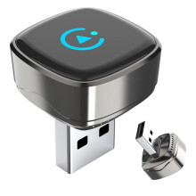 Wireless Carplay Adapter Plug and Feature Enables Fast and Stable CarPlay Wireless Connection for Vehicles