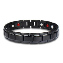 Black Titanium Steel Bangle for Men, Simple Stylish Design, Daily Wear Jewelry