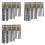 45 Pcs High Speed Steel Titanium Coated Drill Bits Set 3 4 5 mm Hex Shank 1