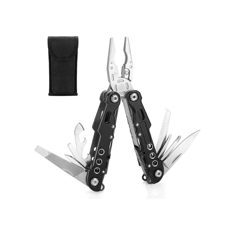 Multitool Pocket Knife, Stainless Steel Survival Tool For Camping Hiking And Men Gifts 9172985161265