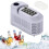 Silent Mini Ice Maker, Automatic Self-Cleaning, Low Power Consumption, Makes 8 Ice Cubes per Cycle 1
