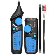 BSIDE FWT81 RJ11/45 Lan Ethernet Phone Wire Tester Finder Telecom Tool Electrified Work 48V Network Cable Tracker Detecteur