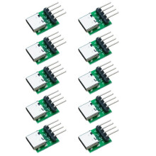 10PCS USB 3.1 Type-C 16 Pin Test Breakout Board USB 3.1 Type C Connector 16 Pin Test PCB Board for Data Wire Cable