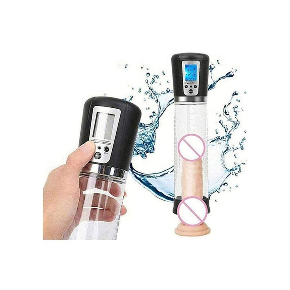 Automatic Male Massager with LCD Display, Exercise Device for Men, Adult Wellness