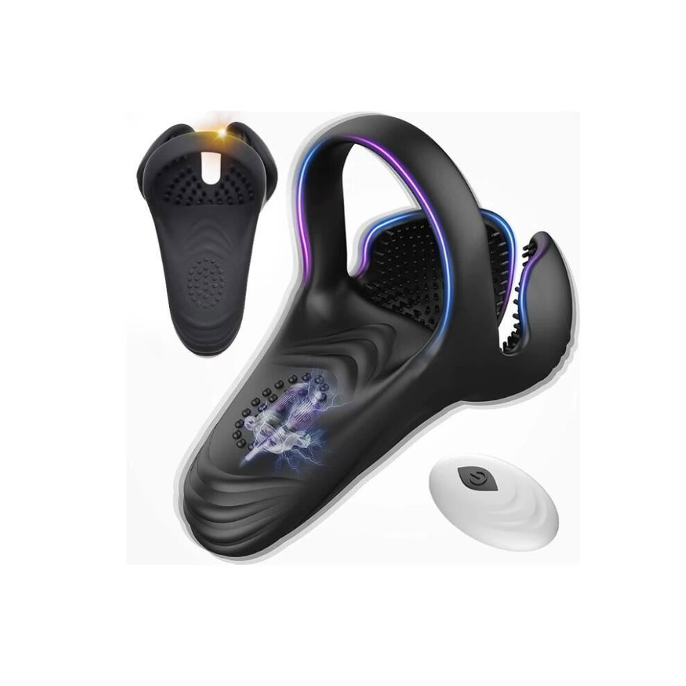 Remote Control Couple Intimate Massager Ring, Adult Wellness Device for Partners