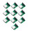 10PCS USB 3.1 Type-C 16 Pin Test Breakout Board USB 3.1 Type C Connector 16 Pin Test PCB Board for Data  Wire Cable 1
