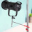 Pig Tail Magic Arm Extension Rod with 5/8 Universal Interface Adjustable Outdoor Light Stand Bracket Hook Support 10