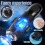 USB Rechargeable Dual Motor Male Massager, Vibration and Suction Function 5