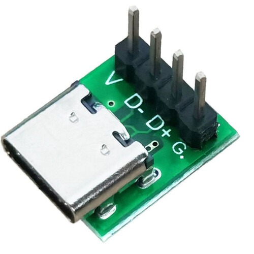10PCS USB 3.1 Type-C 16 Pin Test Breakout Board USB 3.1 Type C Connector 16 Pin Test PCB Board for Data  Wire Cable 1