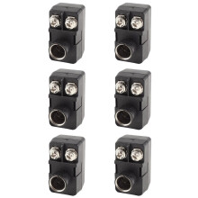 12 X Push- Antennenanpassung Transformator 300/75 Ohm TV F Koaxialer Adapter