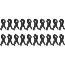 20Pcs Large Balloon Arch Clips Plastic Transparent Backdrop Spring Clamps 3.5 Inch Heavy Duty Clip for Balloon Arch Kit