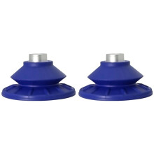 2 Stuks Gegolfde Zuignap Sterke Zuigmond Robot Accessoires Vacuüm Zuignap Verbindingsset SAB100/125 SAB100