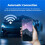 2X  Wireless CarPlay Adapter for IOS & Android - Plug &  No Battery Required, Compatible with Various Car 5