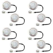 12V 1.5W Range Hood Lights with EL Socket Male, 8Pack Hole Closet Stove LED Light Recessed, Kitchen Light Bulb