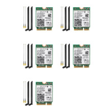 5X AX211NGW WiFi 6E Tri Band 2.4G/5G/6Ghz Draadloos Netwerk Wifi-Kaart 5.3 AX211 M.2 CNVio Draadloze Wifi-Kaart