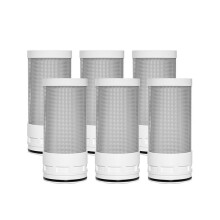 Filtre à Eau de Robinet 6pièce pour Vortopt T1 / T2 Pièces de Rechange Réduit le Goût et L'Odeur de Chlore Pièces de Rechange