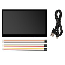 Placa de Desenvolvimento MH2457, Kit de Desenvolvimento Integrado para Painel de Tela de 7 Polegadas 1024x600, Tela Capacitiva LVGL