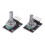 2PCS for  Micro Controller Use Adjustable Encoder Module KY-040 Rotary Encoder Module with 15x16.5 mm with Knobs 2