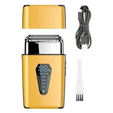 Professioneller Barttrimmer, 8500 U/min Hochgeschwindigkeitsmotor, LCD-Display, Mini-Elektrorasierer