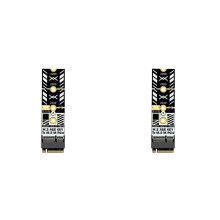 2X Konwerter Klucza M2 A+E na Kartę Rozszerzeń Interfejsu Wi-Fi M.2 A/E na Klucz M2 NVME dla Dysków SSD NVME 2230, 2242, 2260 i 2280