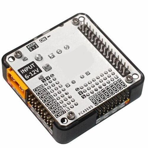 Driver Module 16 Channels(PCA9685) PWM Servo Driver Expansion Board for  ESP32 Robot Arm Model Lighting Control