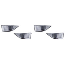 4x Auto Linker Rechter Voorbumper Onderreflector Reflecterend voor 2011 2012 2013 2014 2015 56D941777 56D941778