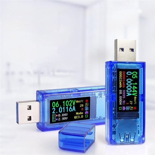 USB Voltage and Current Tester with Advanced Power Measurement Capabilities AT35 2