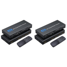 2X 4K -Compatible Quad Multi Viewer 4 in 1 Out 1080P Screen Viewer Seamless Switcher for PS4 Camera PC TV Monitor