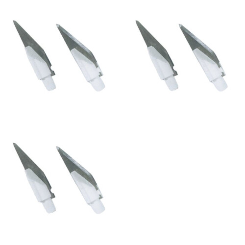 Replacement Knife Blade 6pcs, Hard & Durable Cutting Blade, Cuts Thick & Denser Materials for  Maker Machine