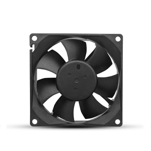 2pcs 8cm Cooling Fan PC Computer Case  12V 0.3A Mute 8025 Fan 3Pin Connector for PC Computer Case 1