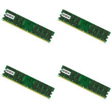 4X DDR2 4 GB RAM mit Großer Kapazität, 240-PIN PC2-5300, 667 MHz, Hochfrequenz-Speichermodul für Desktop-Computer