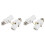 4 Pcs Light Socket to Plug Adapter,E26/E27 Light Bulb Outlet Socket Adapter,Sockets Support 3 Prongs Light Plug US Plug 1