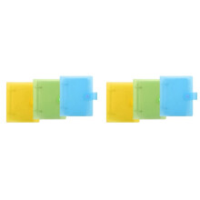 6 Pack Index Card Binder with Dividers, 60 Sheet Each, 3x5 Index Card Holder Index Card Organizer Binder Notebook