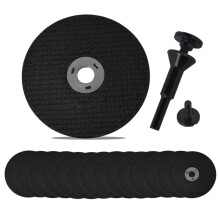 3 inch Cut Off Wheels with 1/4 inch Mandrel Kit,Cutting Wheels Cutter Discs with 3/8 inch Arbor Hole 15pcs+1pack Mandrel