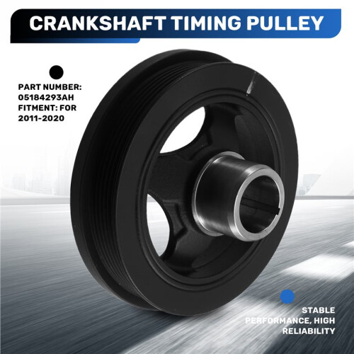 New Engine Crankshaft Timing Pulley 05184293AH for   2011-2020 1