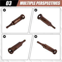 Universal Wire Twisting Tool Cable Stripper & Wire Twisting Tool for Stripping & Twisting Cables, Driven By Drill