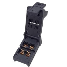 Programmer Burner SOT23-3/5/6L-1.7mm Flip Type SOT23-3/5/6L 0.95mm Spacing Chip Testing Fixture