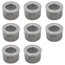 8X 181072 or 181-072 Inlet Strainer Screen Filter with 1in NPT Thread for 795 1095 Airless Paint Sprayer Suction Hose