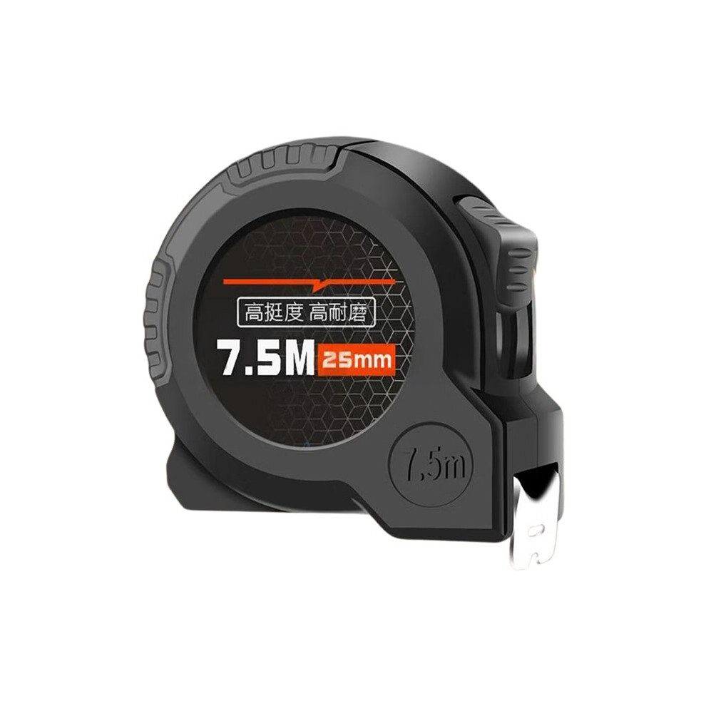 25Mm Tape Measure Anti-Drop Stainless Steel Tape Measure Home Site Construction Meter Measure Puller Rule 7.5M 4712099201805